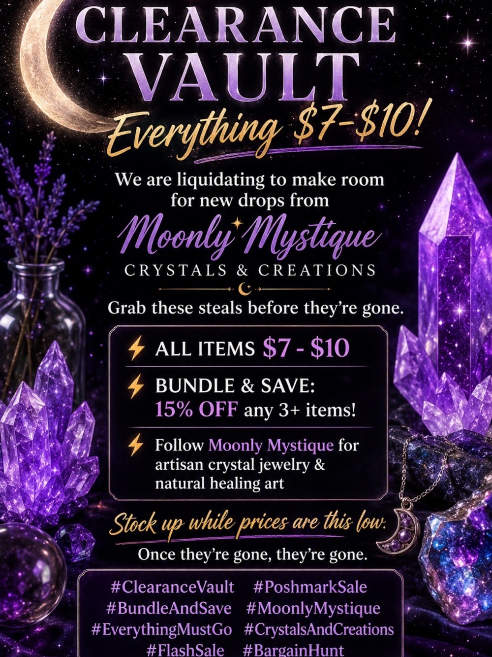 ✨CLEARANCE VAULT SALE! EVERYTHING IS $5-$10✨